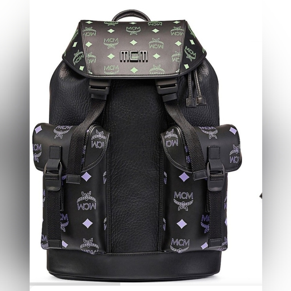 MCM Black Backpack
